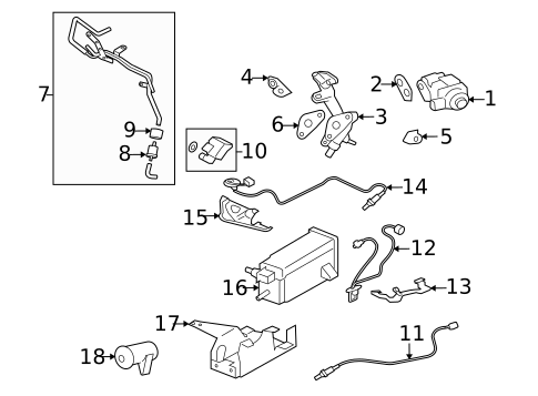 EGR System for 2017 Mitsubishi Lancer #0