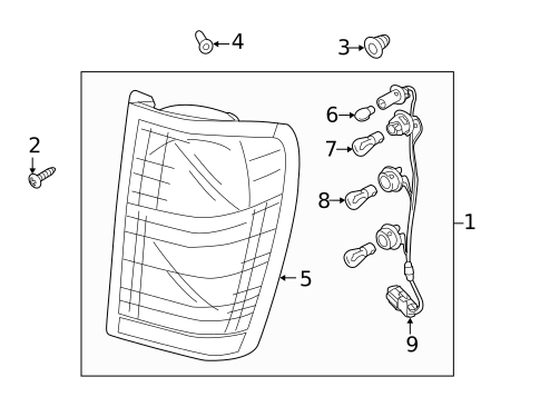 Combination Lamps for 2014 Kia Sedona #0