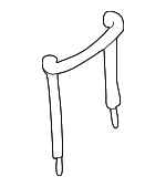 544180W00A - : Engine Cradle Bolt Plate for Nissan Image