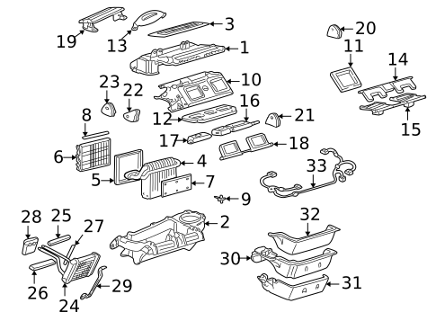 Switches, Solenoids & Actuators for 2002 Cadillac Seville #0