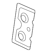 41009852058 - Body: Striker Plate for BMW Image
