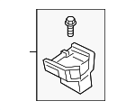 4K1713140EAOE - Body: Shift Lever for Audi Image