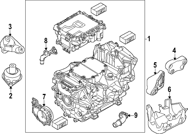 1EA199555B - Electric Propulsion System: Front Mount for Audi Image