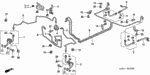 46310S04A00 - Chassis: PIPE A, BRAKE for Honda Image