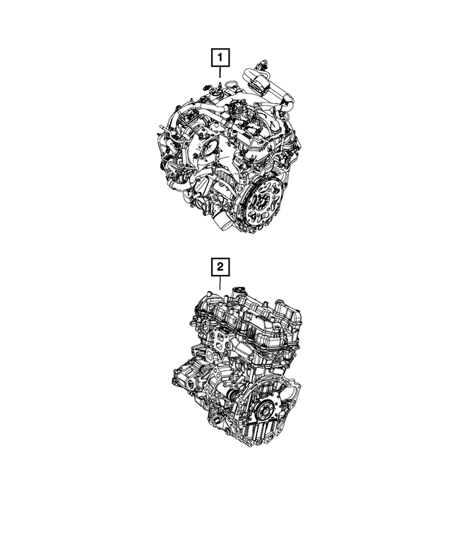 5048404AA - Engine: Complete Engine for Mopar Image