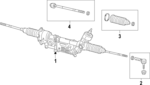 68418398AC - Steering: Steering Gear for Chrysler: 300 | Dodge: Challenger Image