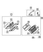 68526541AA - : Cylinder Head Cover Gasket Kit, Left Side for Mopar Image