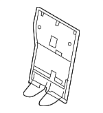 7188048250B0 - Body: Seat Back Panel for Lexus: RX450h Image