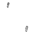 729960E070A0 - : Seat Back Panel Cap for Lexus: RX350, RX450h Image