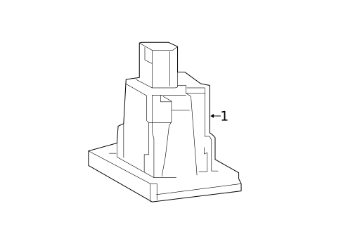 License Lamps for 2016 Mercedes-Benz GLE300d #1
