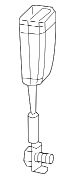 6QP81JXWAA - : Buckle Half Seat Belt for Mopar Image