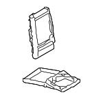 1C0863617G2QL - Body: Ashtray Housing for Volkswagen: Beetle Image
