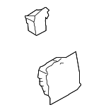 1C0857301H08H - Body: Ashtray Assembly for Volkswagen: Beetle Image