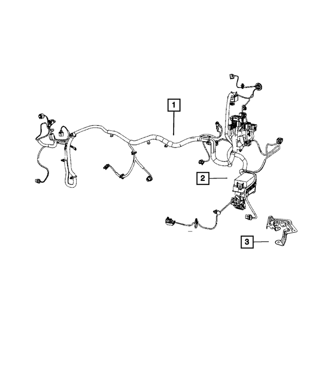 5084172AC - : Engine Compartment Wiring for Jeep: Patriot Image