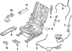 883036TF0A - : Bracket for Nissan: Pathfinder Image