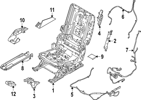 Second Row Seats for 2025 Nissan Pathfinder #3