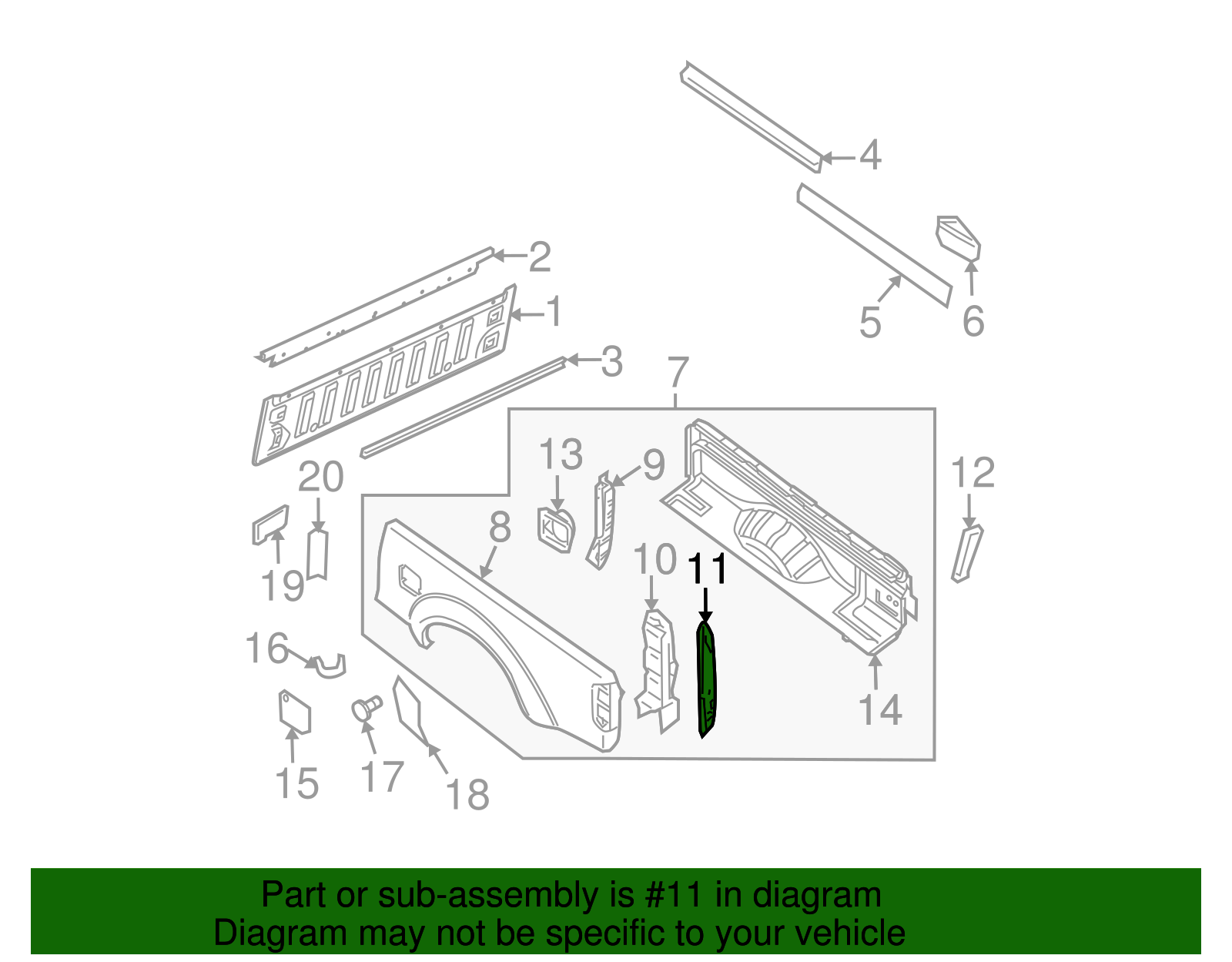 Rear Reinforced - Nissan (K3354-ZL6MA)