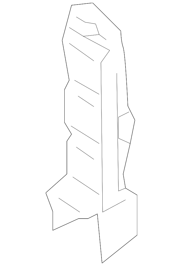 Rear Corner Pillar - Nissan (93352-EA830)