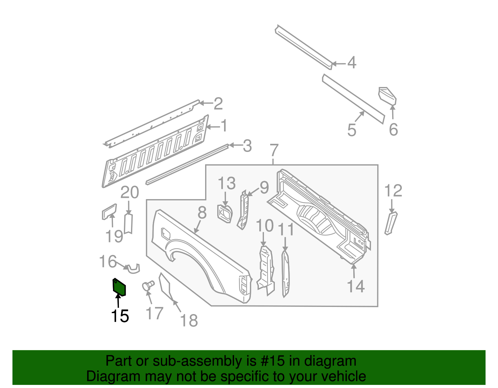 Filler Door - Nissan (K3870-ZZ7MA)