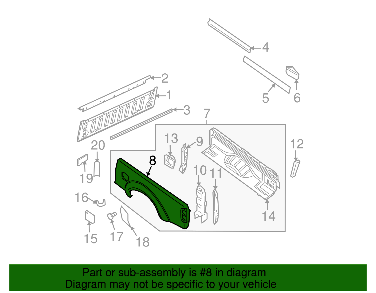 Outer Panel - Nissan (93312-EA830)