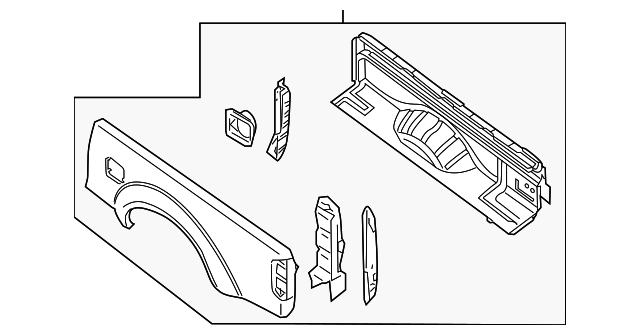 Side Panel Assembly - Nissan (K3300-ZS0MA)