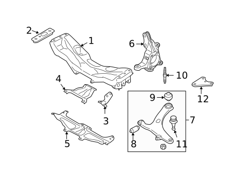Suspension Components for 2013 Subaru Forester | OEM Parts Online