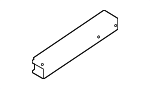 51117231967 - Body: Bumper Impact Absorber Bracket for BMW Image