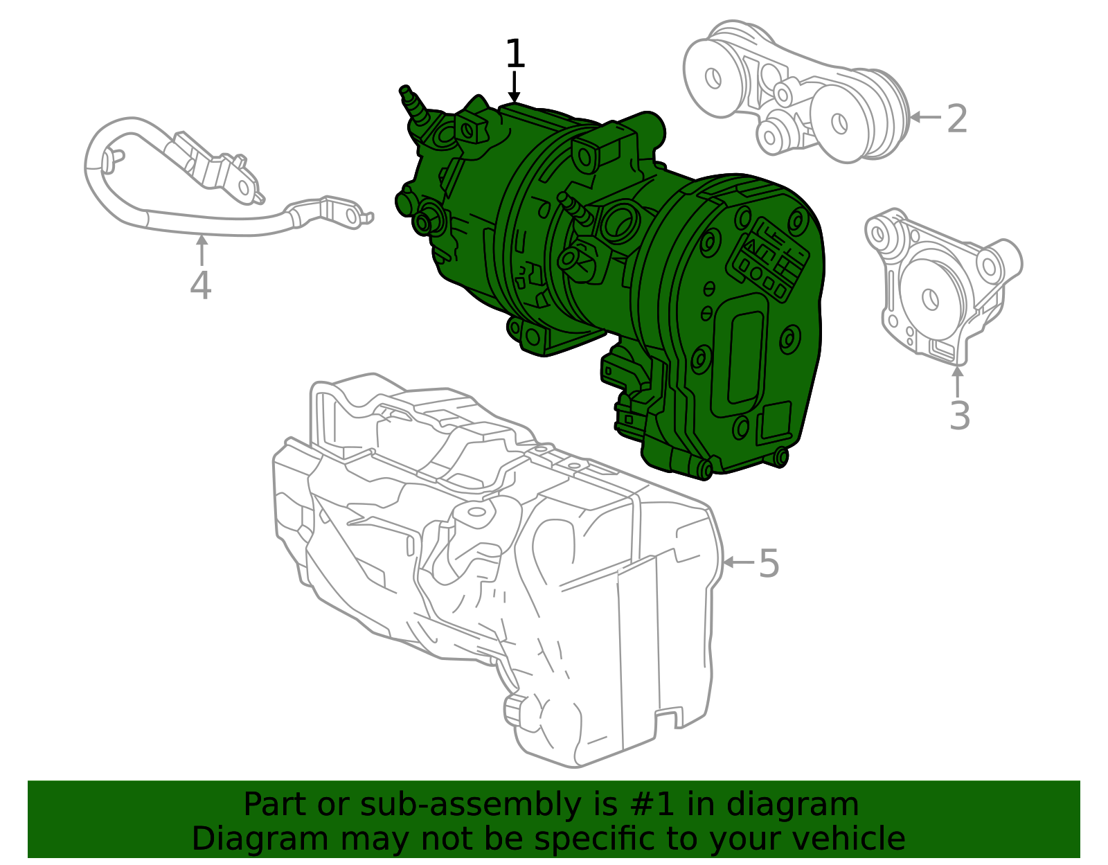 オーテック純正 2024-2026 Acura ZDX A/C Compressor 85739608 | OEM Parts Online