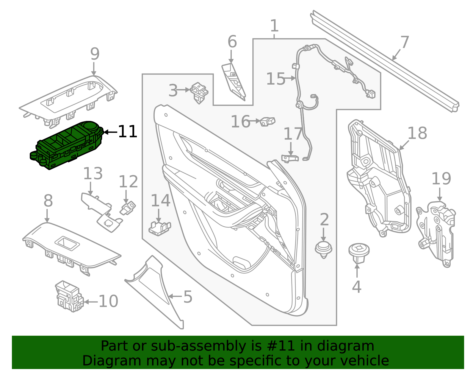 KAAA-66-350A - Window Switch - 2024-2025 Mazda | Mazda Swag