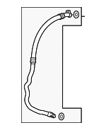80311TYRA02 - HVAC: Suction Line for Acura Image