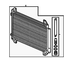 80100TYRA02 - : Condenser for Acura: MDX Image