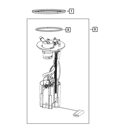 Fuel Pump and Sending Unit for 2024 Ram ProMaster 1500 #0