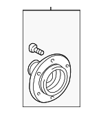 4350235170 - Brakes: Hub Assembly for Toyota: 4Runner, Sequoia, Tacoma, Tundra Image
