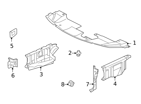 Splash Shields for 2007 Mitsubishi Endeavor #0