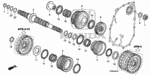 22814PRP003 - Transmission - Automatic: RING, SEALING (29MM) for Honda Image