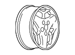 9593613 - Suspension: Wheel, Alloy for Pontiac: Aztek, Grand Prix Image
