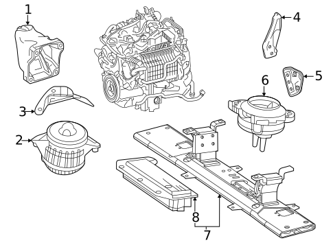 Brackets, Flanges & Hangers for 2023 Mercedes-Benz GLE53 AMG #0