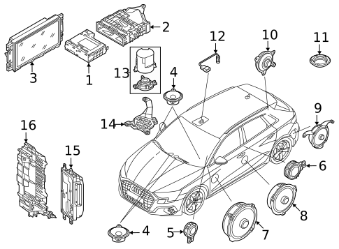 Navigation System for 2024 Audi A3 #0