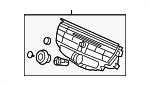 39170TE0A51ZA - Body: Control Panel for Honda: Accord Image