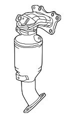 181905A3L00 - Exhaust: Exhaust Manifold for Honda: Accord Image