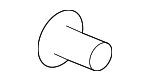 17216PN3000 - Belts &amp; Cooling: Inter-cooler Pipe Sleeve for Honda Image