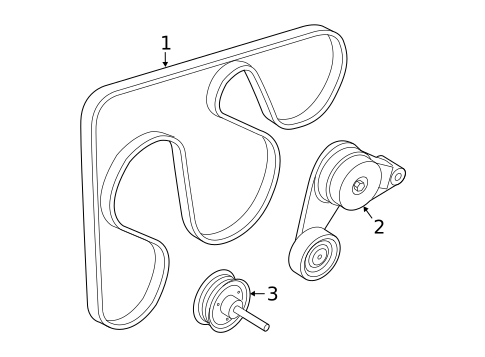 Belts & Pulleys for 2016 Hyundai Tucson #0