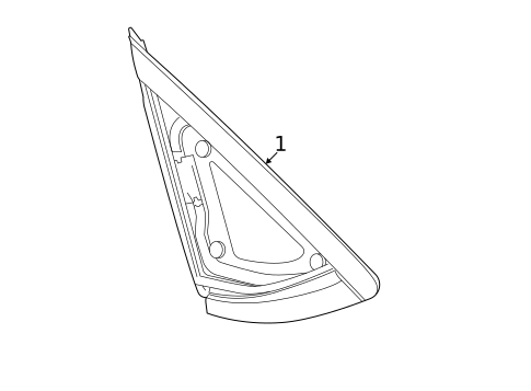Glass & Hardware for 2021 Ford Mustang Mach-E #0
