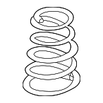 20380FA080 - : Rear Coil Spring for Subaru: Impreza Image