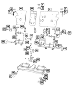 6TE34HL1AA - Interior Trim: Seat Belt Guide for Mopar Image