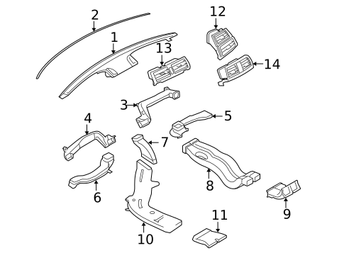 Ducts for 2013 BMW X6 #0