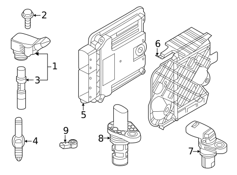 Ignition System for 2025 Volkswagen Taos #0