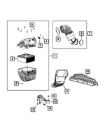 68579085AB - Fuel and Accelerator Pedal: Air Cleaner for Mopar Image