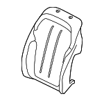 52107443461 - Body: Seat Back Pad for BMW Image