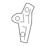 5383730040 - Body: Upper Rail Front Bracket for Lexus: GS F, GS Turbo, GS200t, GS300, GS350, GS450h Image